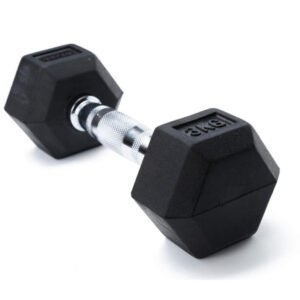 משקולת יד דאמבל משושה 3 ק״ג (יחידה)