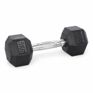 משקולת יד דאמבל משושה 5 ק״ג (יחידה)