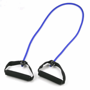 גומיית התנגדות עם ידיות – טיובינג כחול (בינוני–קשה)